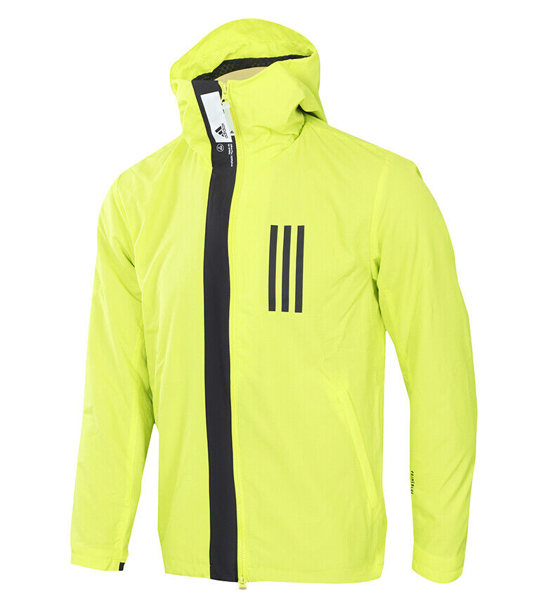 adidas jacket mens yellow